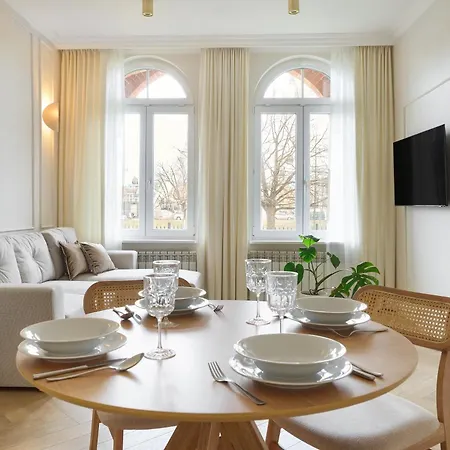 Trojmiejskie - Amber River Dziewanowskiego 8 Old Town View Apartment Gdansk
